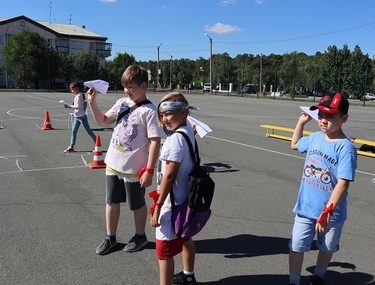 В Южноуральске состоялось авиашоу в честь Дня города