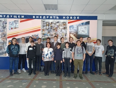 Воспитанники ДЮТТа на экскурсии в колледже