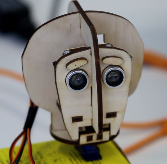 Разработка и создание головы робота-официанта