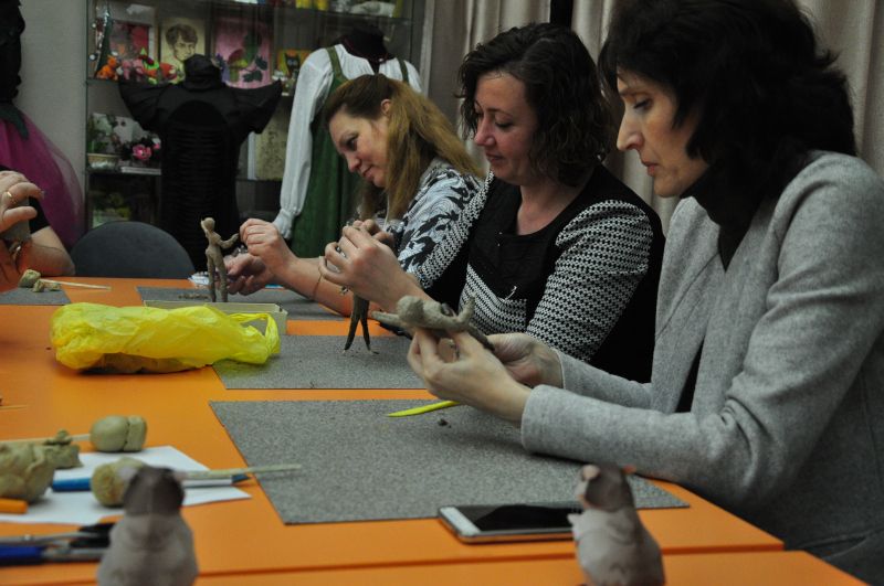 Папье-маше, рельеф, 3D печать и Saga… В Челябинске педагоги учились 3D-моделированию