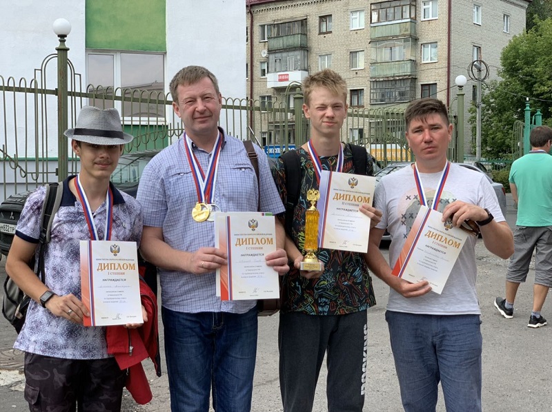Челябинцы заняли первое место на всероссийских соревнованиях